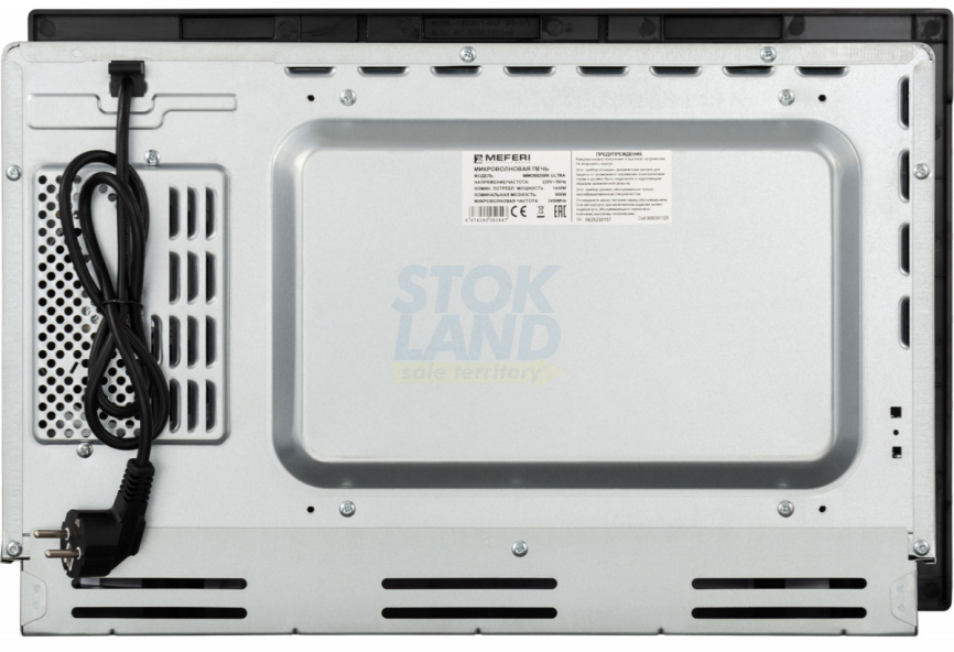 Встраиваемая микроволновая печь СВЧ Meferi MMO6025BK MATT ULTRA фото 7