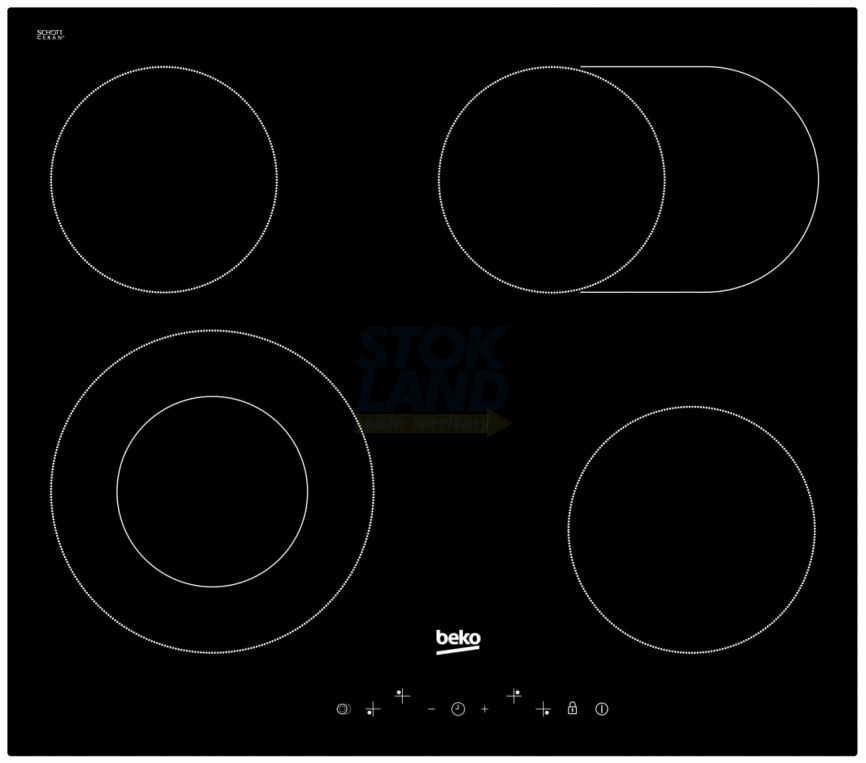 Электрическая варочная панель Beko HIC 64403 T фото 1