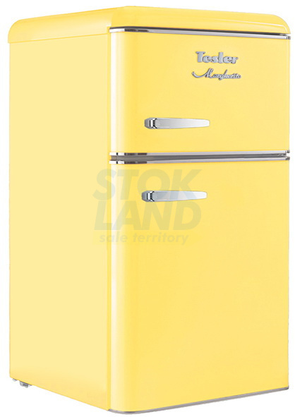 Двухкамерный холодильник Tesler RT-95 YELLOW фото 4