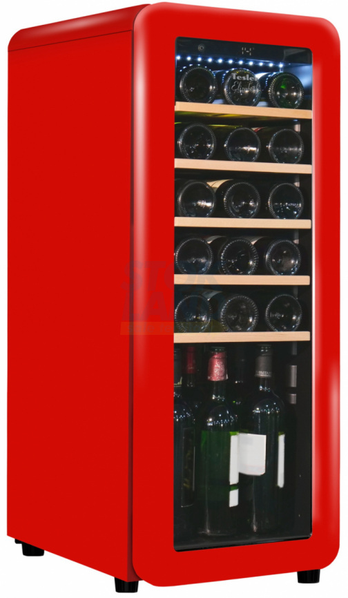 Винный шкаф Tesler CWC-248 RUBY RED фото 2