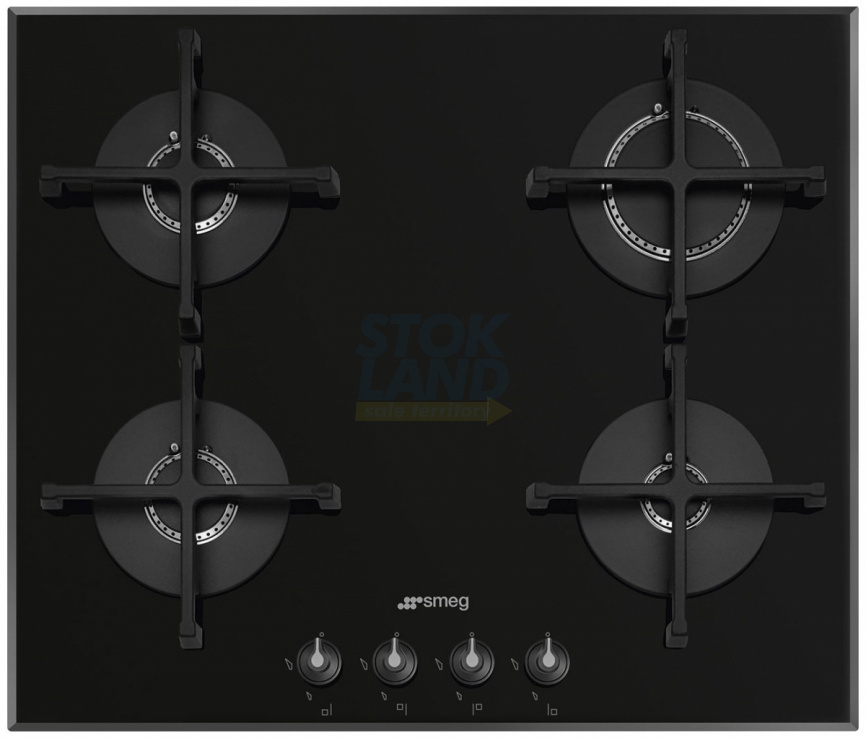 Газовая варочная панель Smeg PV164B3 фото 1
