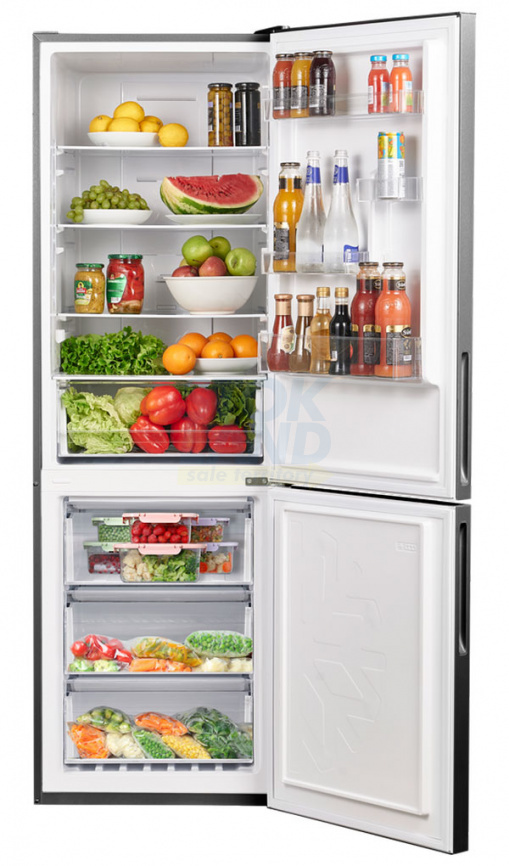 Двухкамерный холодильник Maunfeld MFF185NFX10 Inverter фото 3
