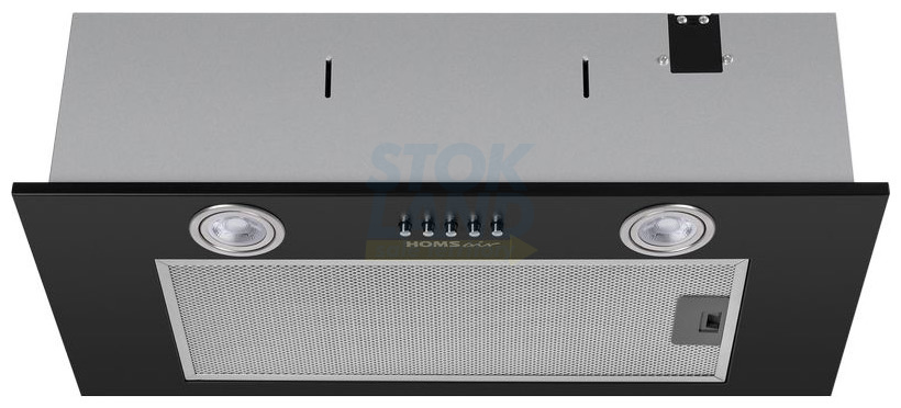 Вытяжка Homsair CAMELIA POWER 60 ЧЕРНЫЙ фото 1