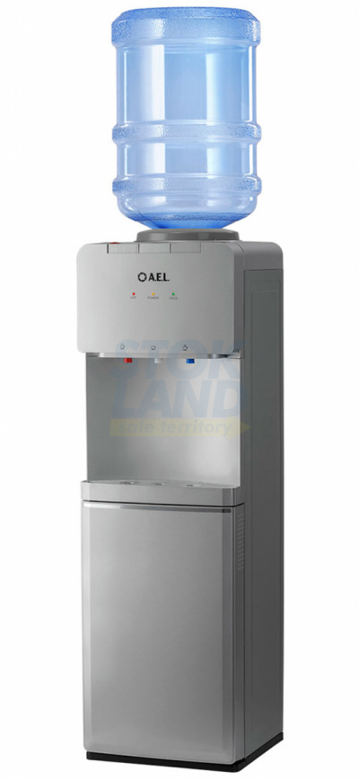 Кулер для воды AEL LD-AEL-422c silver с шкафчиком (00486) фото 4