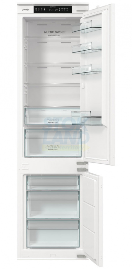 Встраиваемый двухкамерный холодильник Gorenje NRKI519141 фото 5