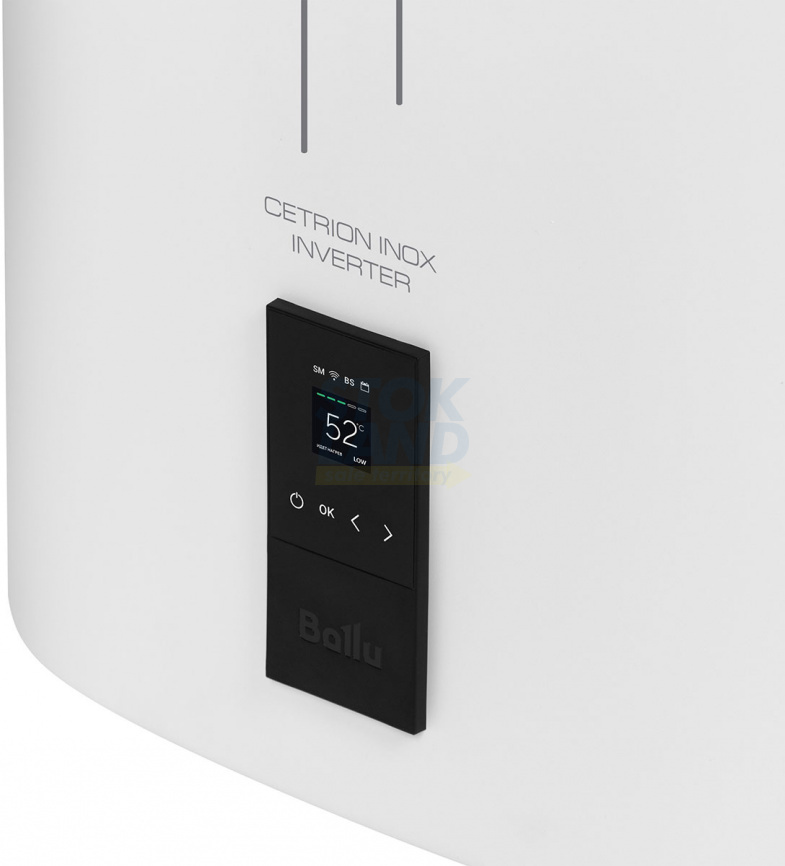 Водонагреватель накопительный Ballu BWH/S 100 Cetrion Inox Inverter фото 3