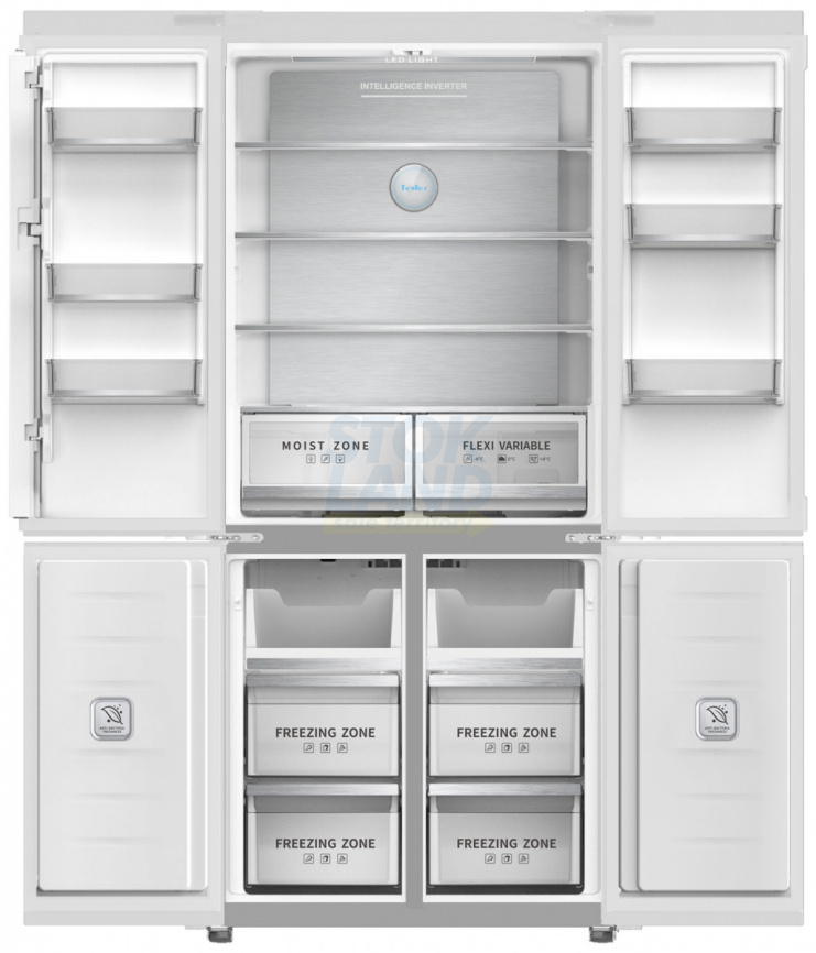 Многокамерный холодильник Tesler RCD-487BI SPARKLING WHITE фото 2