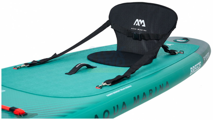 SUP-доска Aqua Marina Breeze, 300х76х12 см, насос, весло, лиш, киль, ремнабор, сумка, до 100кг (BT-23BRP) фото 6