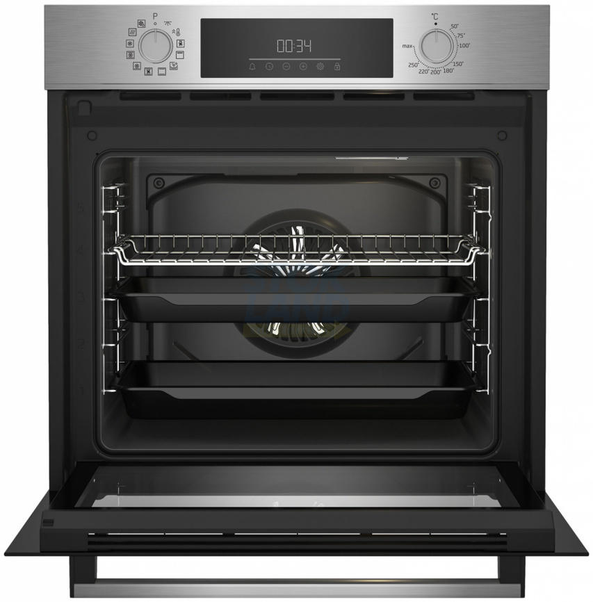 Электрический духовой шкаф Beko BBIM12301X, нержавеющая сталь фото 2