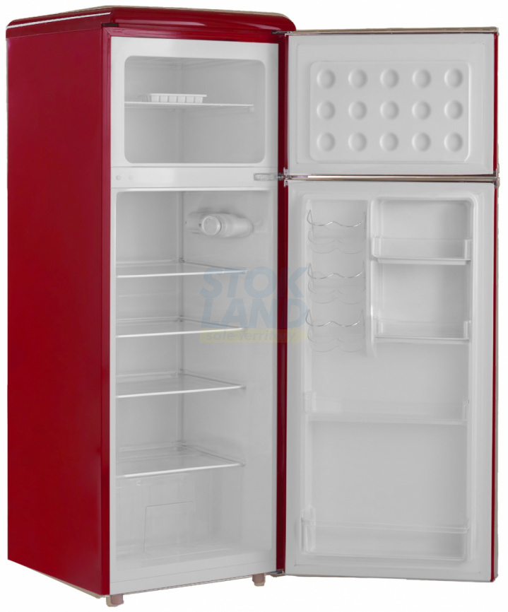 Двухкамерный холодильник Tesler RT-215 RED фото 2