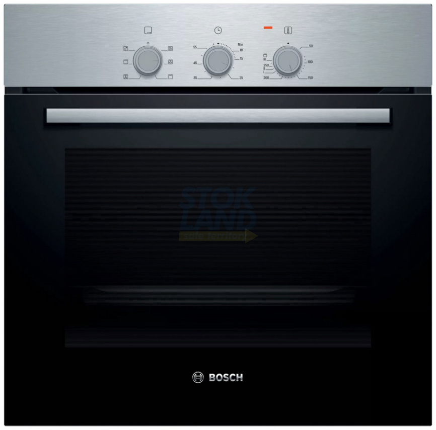 Электрический духовой шкаф Bosch HBF011BR0Q сталь фото 4