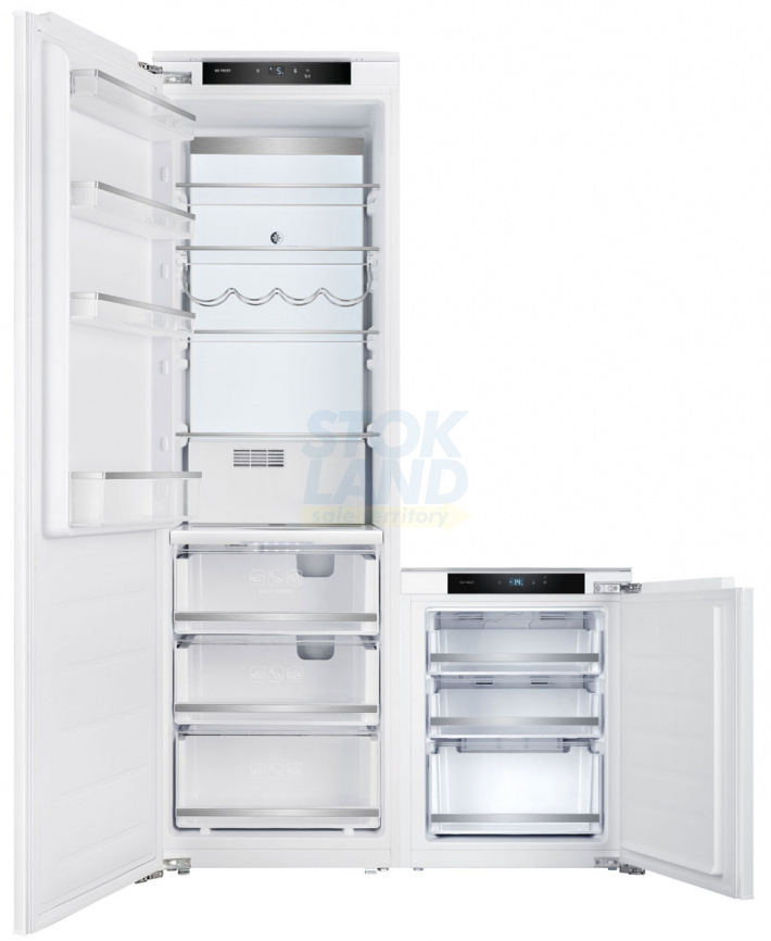 Встраиваемый холодильник Side-by-Side Zugel ZRISS343FNF (ZRI1750NF + ZFI710NF) фото 9