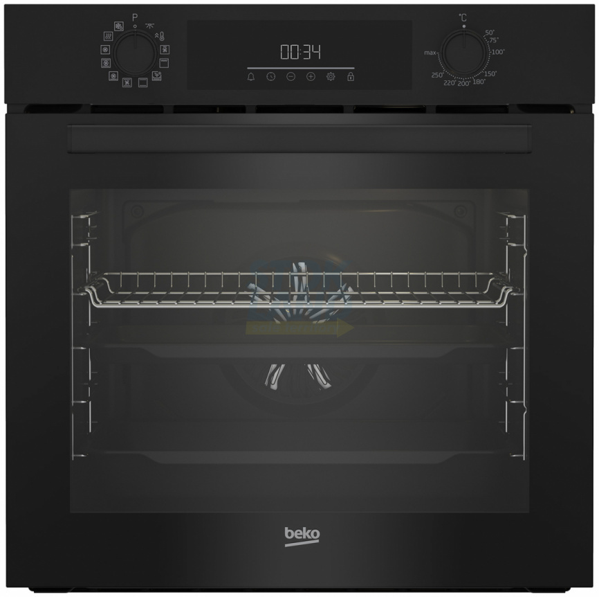 Электрический духовой шкаф Beko BBIM13301B, черный фото 1