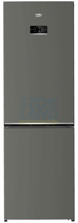 Двухкамерный холодильник Beko B3R0CNK362HG серебристый фото 1