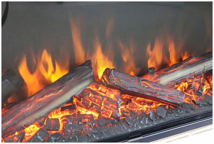 Каминокомплект Royal Flame Bergen (Разборный) Серый графит с очагом Vision 42 LOG LED фото 3