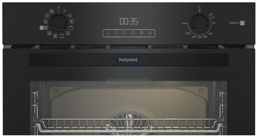 Электрический духовой шкаф Hotpoint HSTF 1231 JSAH BLG фото 3