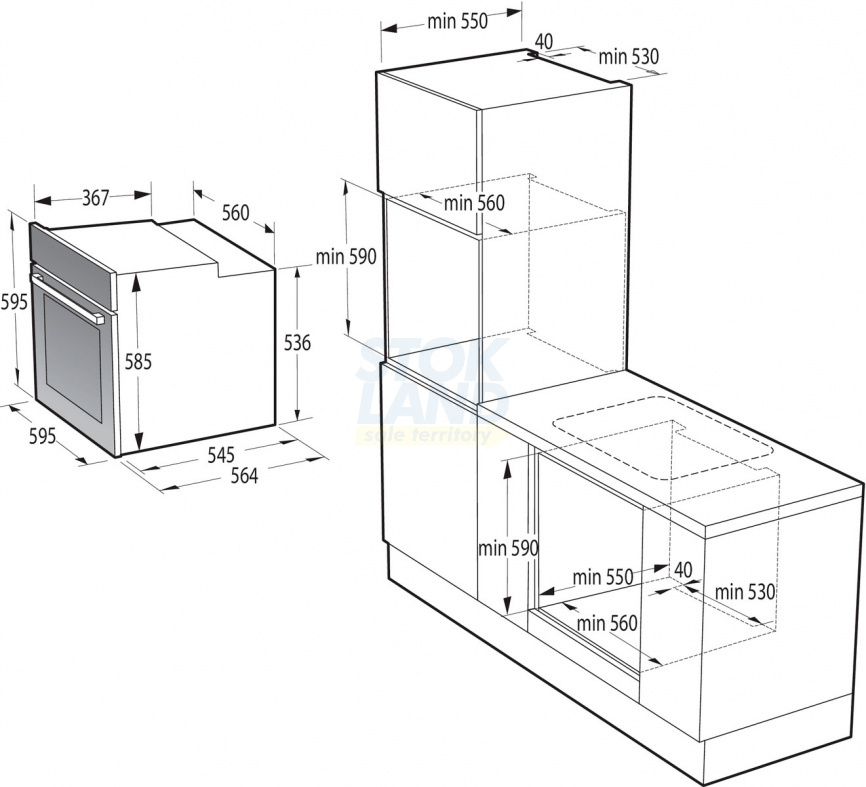 Электрический духовой шкаф Gorenje BOS67371SYB фото 7