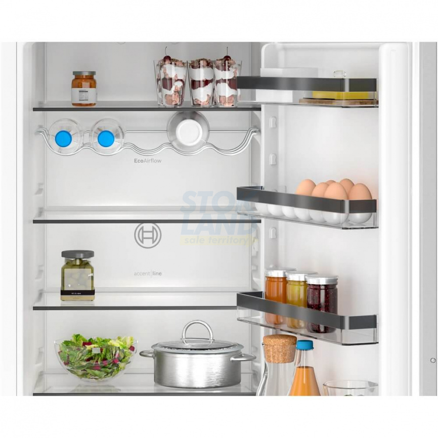 Встраиваемый двухкамерный холодильник Bosch KIN96SFD0 фото 5