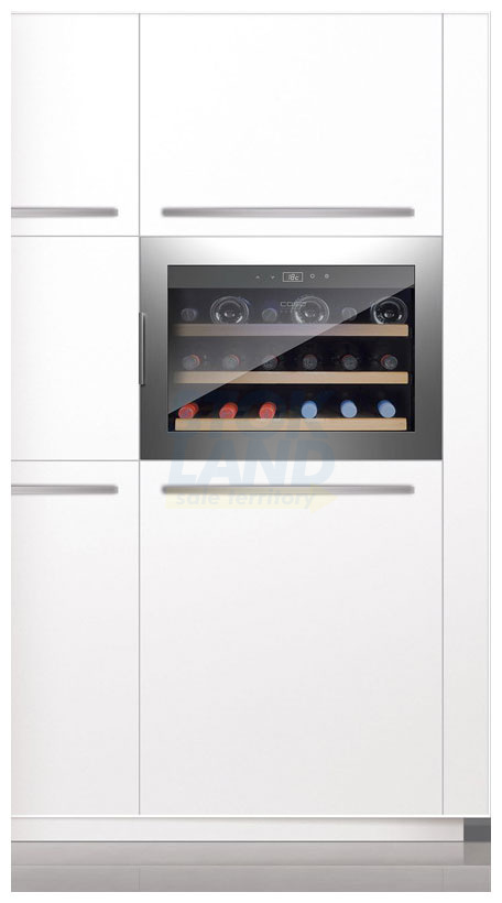 Встраиваемый винный шкаф Caso WineSafe 18 EB Inox фото 2