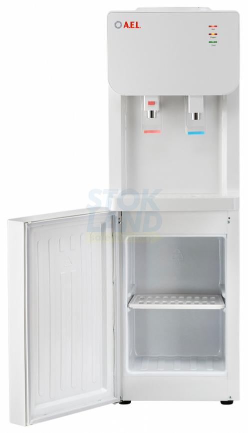 Кулер для воды AEL LD-AEL-18c white с шкафчиком (00484) фото 4