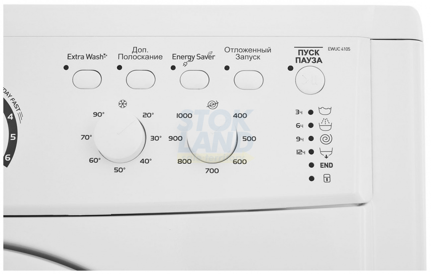 Стиральная машина Indesit EWUC 4105 фото 6