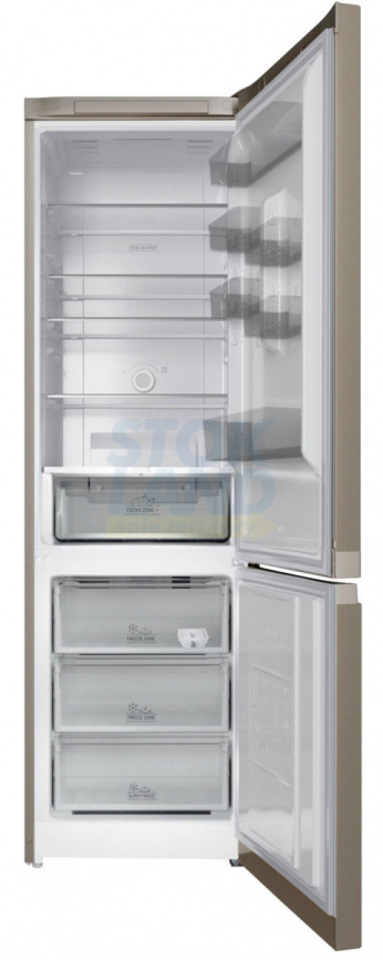 Двухкамерный холодильник Hotpoint HT 6200 BZ бронзовый фото 2