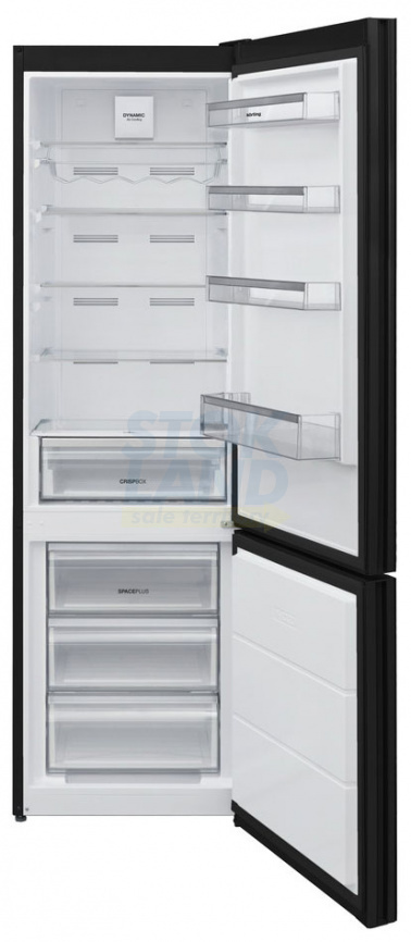 Двухкамерный холодильник Korting KNFC 61868 GN фото 2