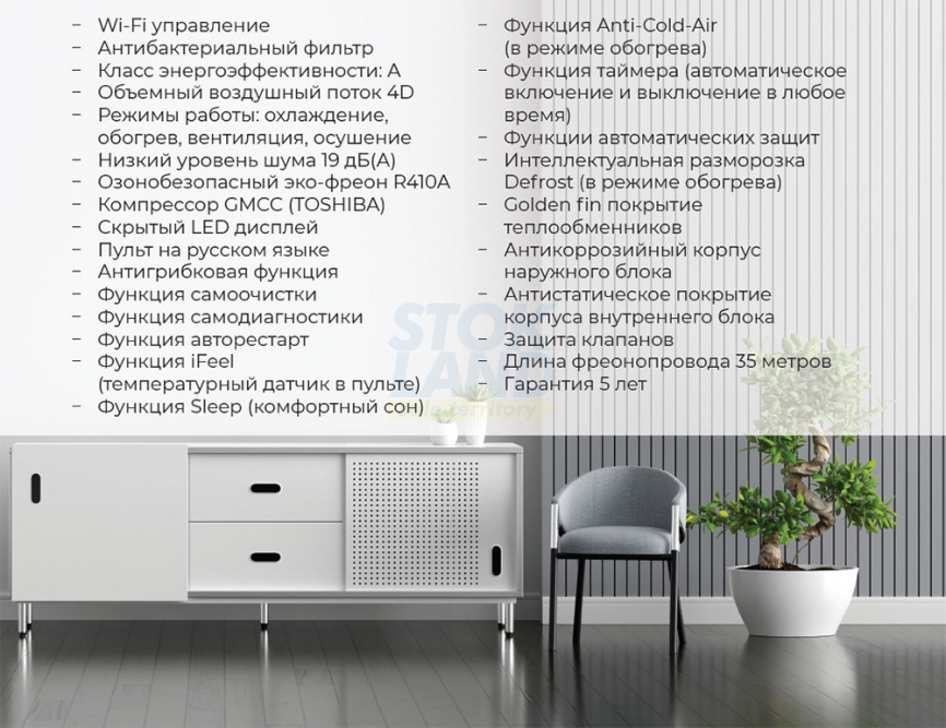 Кондиционер сплит-система Ishimatsu ALK-07H фото 6