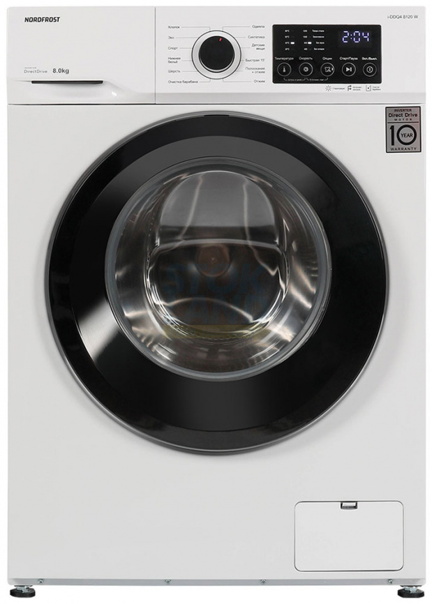 Стиральная машина NordFrost i-DDQ4 8120 W фото 9